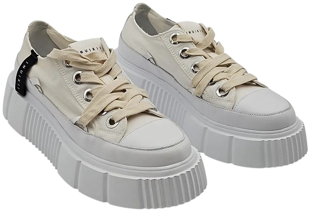 INUIKII Matilda Damen Schuh, weiß - Gr. 40 - Bild 4