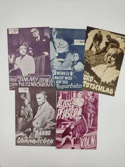 21x Vintage Filmprogramme Deutscher Film - 1960er - Bild 3