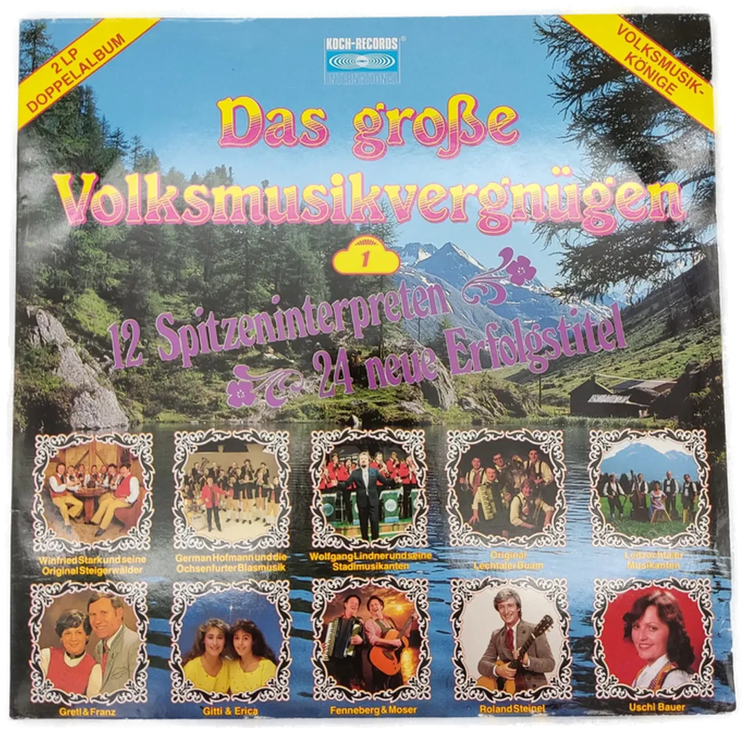 Das große Volksmusikvergnügen Vinyl Schallplatte  - Bild 2