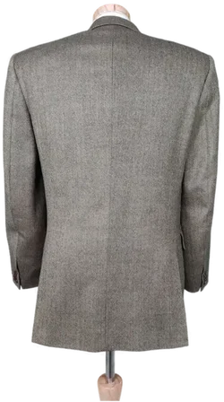 Cortefiel Sastreria Herren Wollsakko, braun - Gr. L - Bild 3