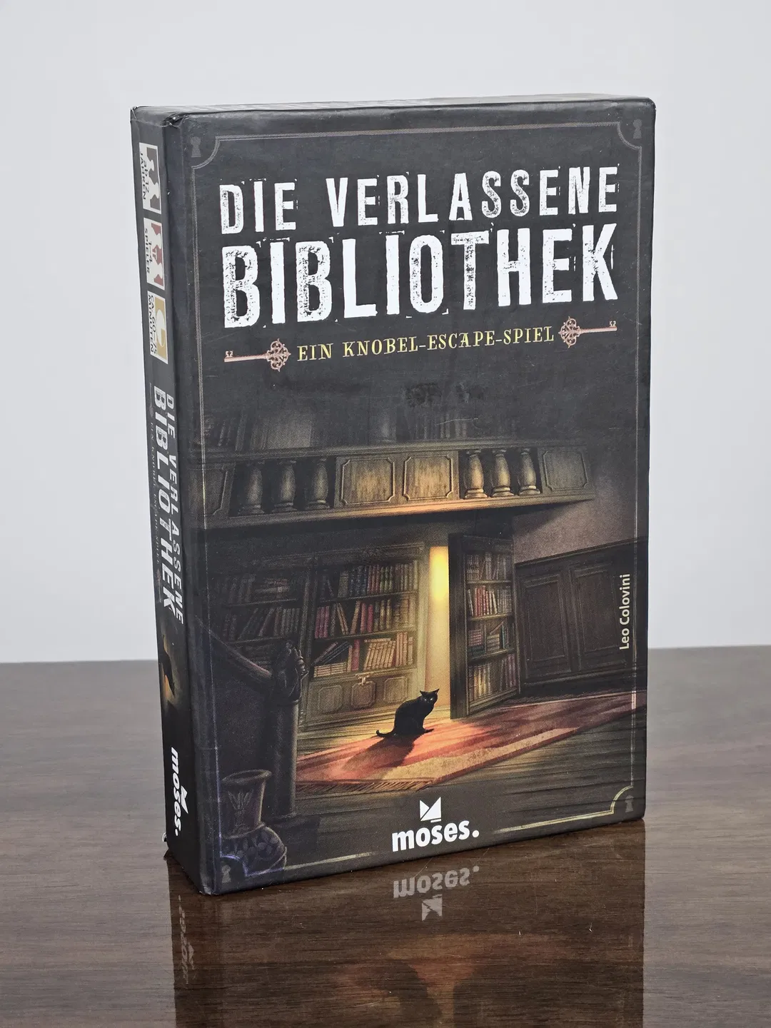 DIE VERLASSENE BIBLIOTHEK -Ein Knobel Escape Spiel - Gesellschaftsspiel - moses.  - Bild 4