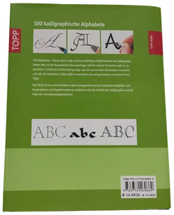 Buch 100 kalligraphische Alphabete von David Harris - Bild 2