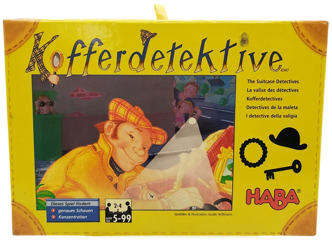 Kinderspiel HABA Kofferdetektive | Rätselspaß Ab 5 - Bild 1