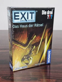 EXIT Das Spiel - Das Haus der Rätsel - Die Drei ??? - Gesellschaftsspiel -KOSMOS  – Vorschau 1