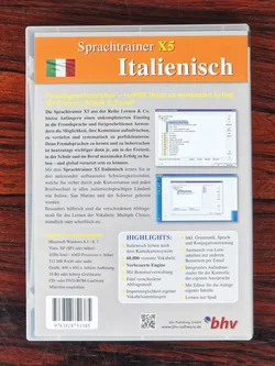 bhv Sprachtrainer x5 - Italienisch - Lernsoftware - CD-ROM - Bild 2