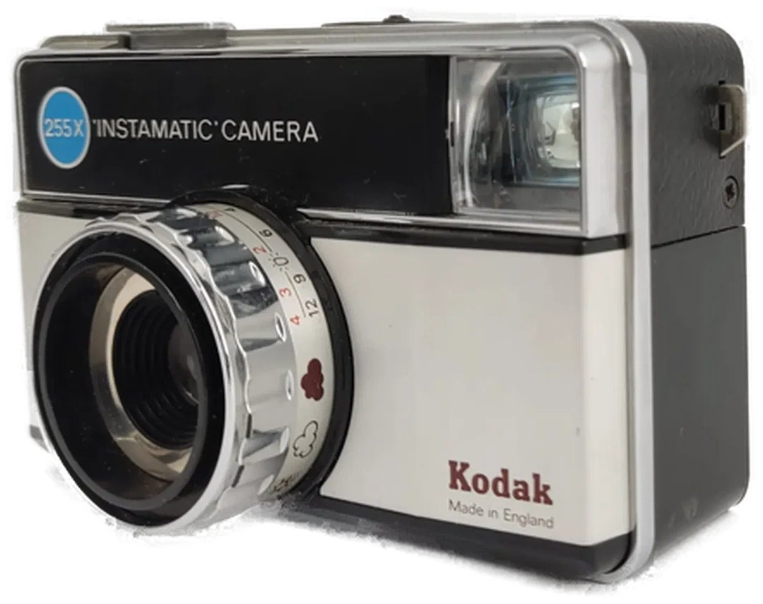 Kodak Instamatic 255x Sucherkamera mit Tasche – Bild 4