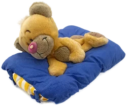 Diddl Teddybär Pimboli Stofftier mit Kissen und Aufziehfunktion  - Bild 1