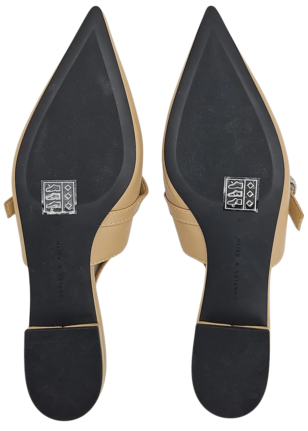 CHARLES & KEITH Damen Sling Pumps, beige - EU 37 – Bild 6