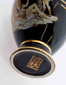 Griechische Amphore - Vase mit Golddekor  - Bild 2