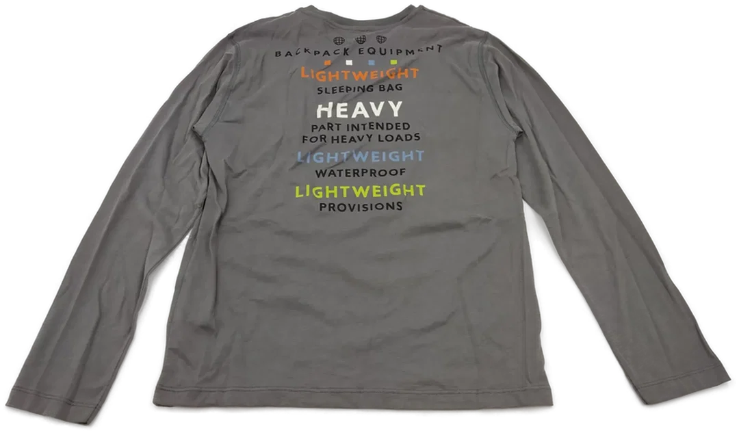 United Colors of Benetton Kindershirt grau Gr. XL – Bild 2