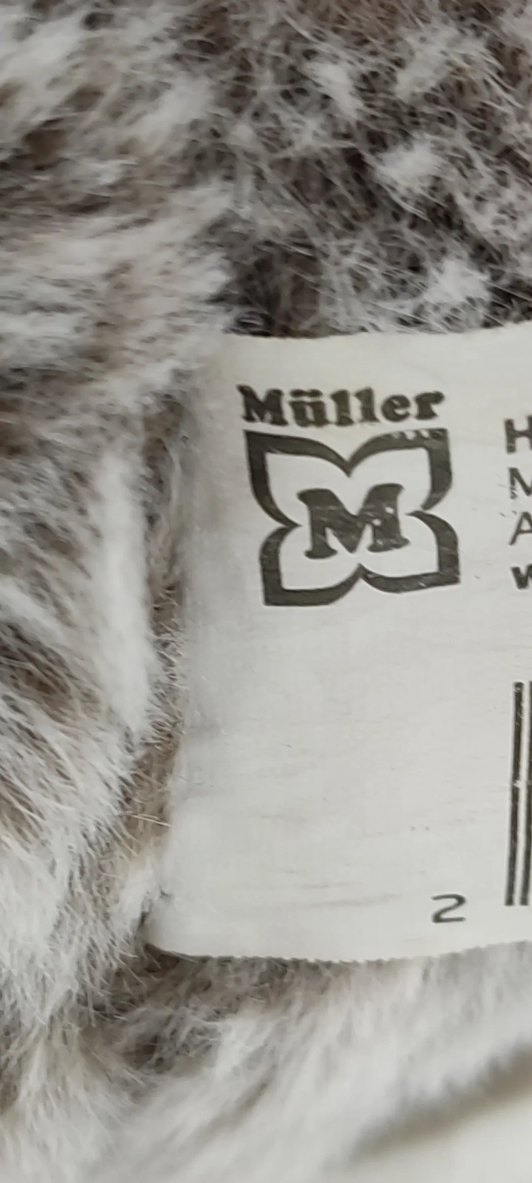 Plüsch Rentier Von Müller | Neuwertig Kuscheltier – Bild 6