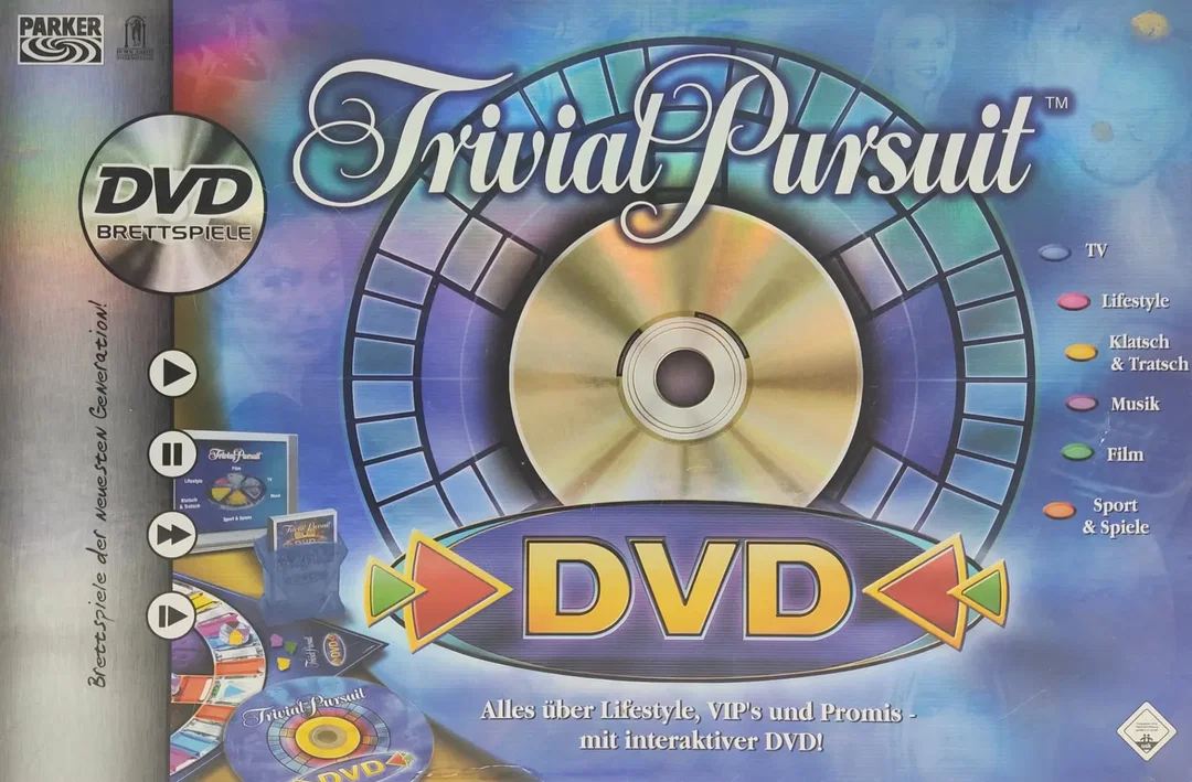 Trivial Pursuit - DVD Gesellschaftsspiel - Parker – Bild 1