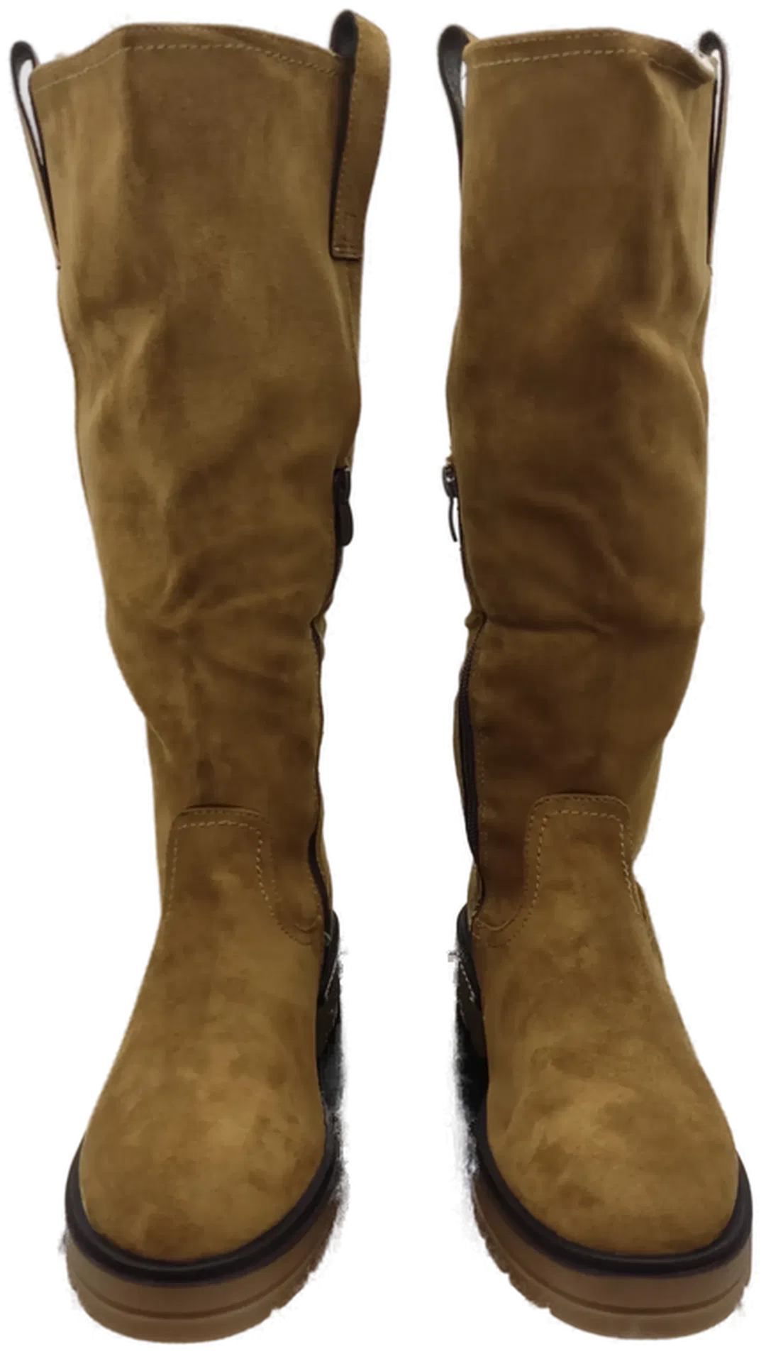 Aligia Damenstiefel Braun Wildleder | Zeitloser Klassiker - Bild 1