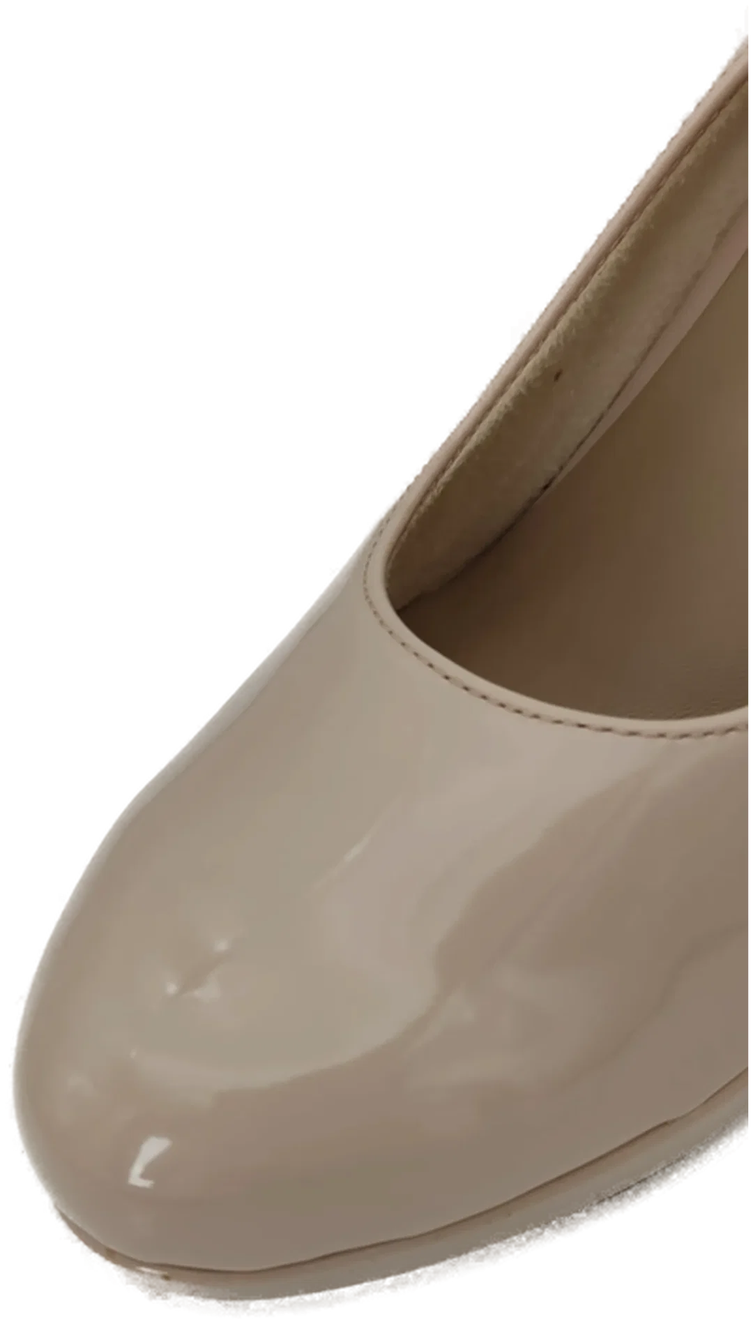 Tamaris Pumps in Lack-Optik, Echtes Leder, Altrosa – Bild 7