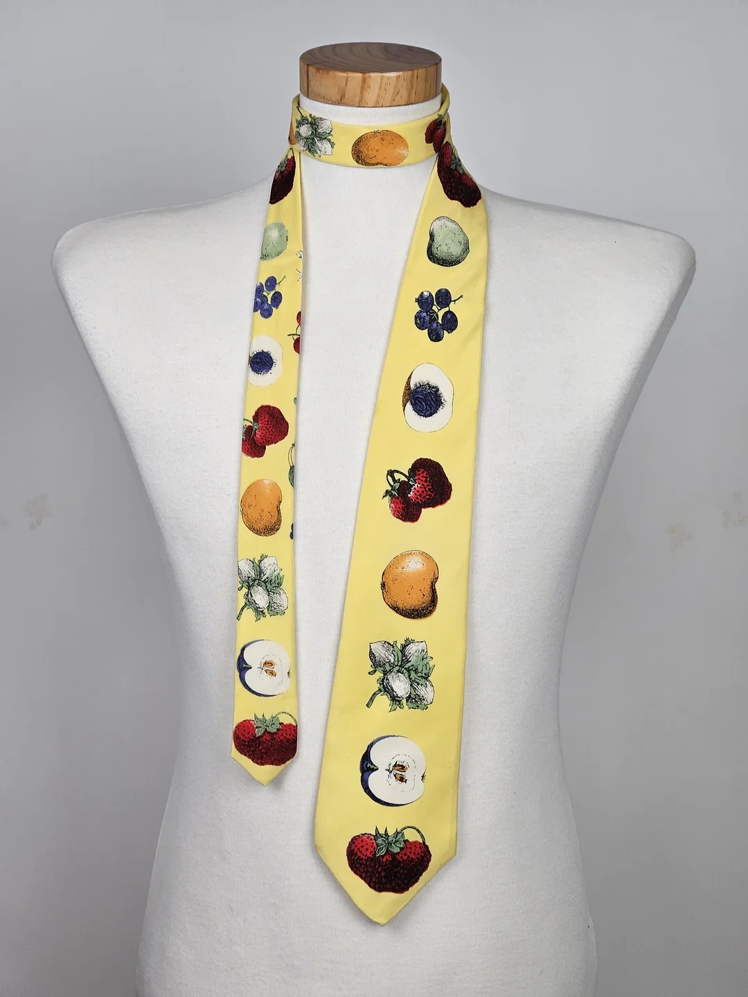 Luxus Vintage Fornasetti Milano Seidenkrawatte 