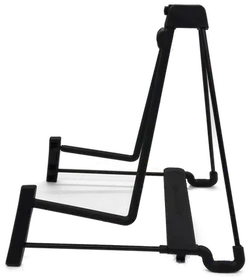 3-teiliges Set aus Notenständer, Gitarrenständer und Gitarrenfußbank in schwarz - Bild 8