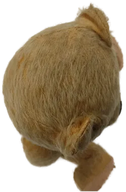 Vintage Teddybär hellbraun mit roter Schleife - Bild 4