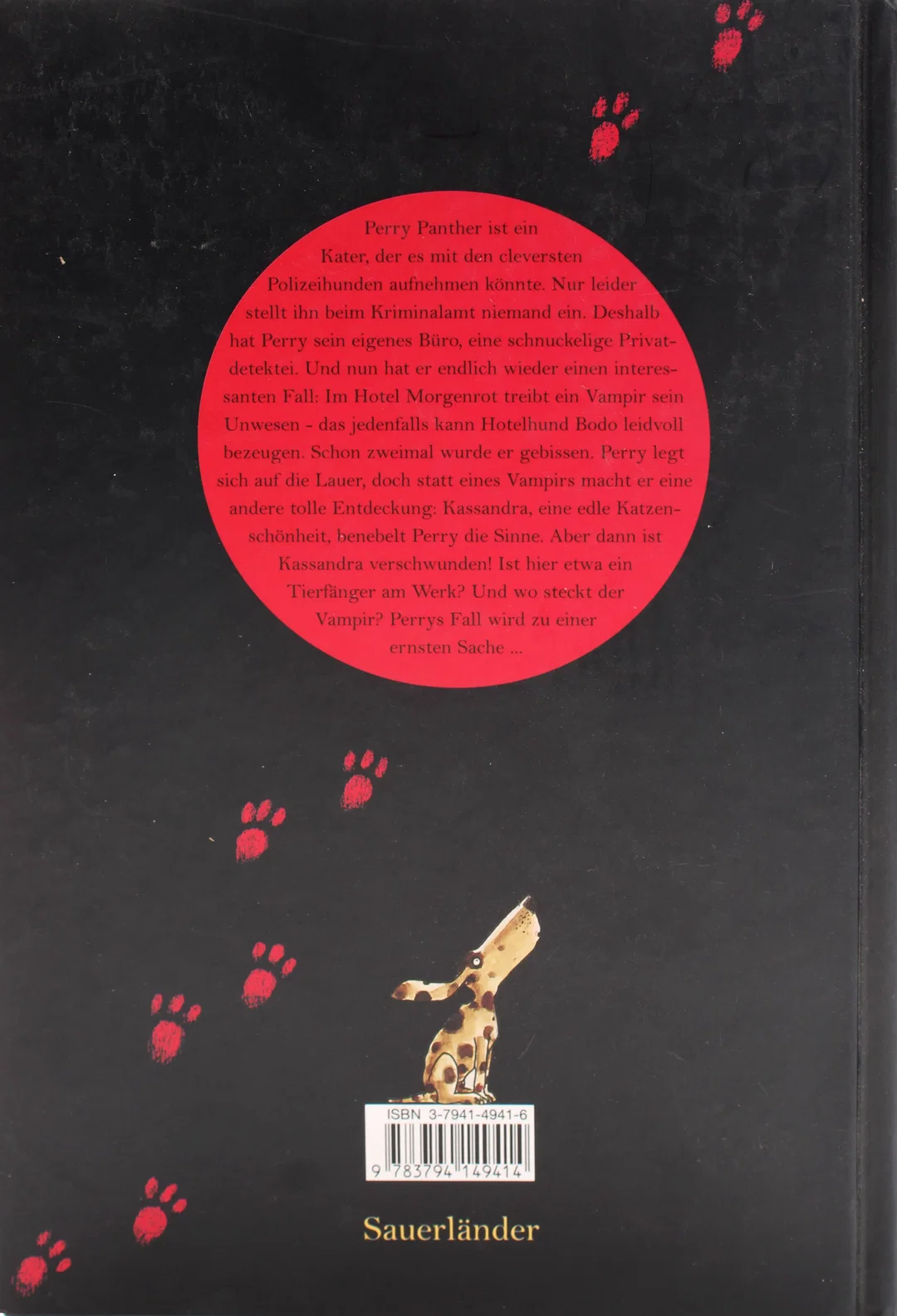 Buch Privatdetektiv Perry Panther und der geheimnisvolle Vampir – Kinderbuch von Markus Grolik – Bild 2