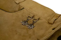 Damenlederhose in Beige, Größe EUR 38, Sommer Tracht & Abendmode - Bild 3