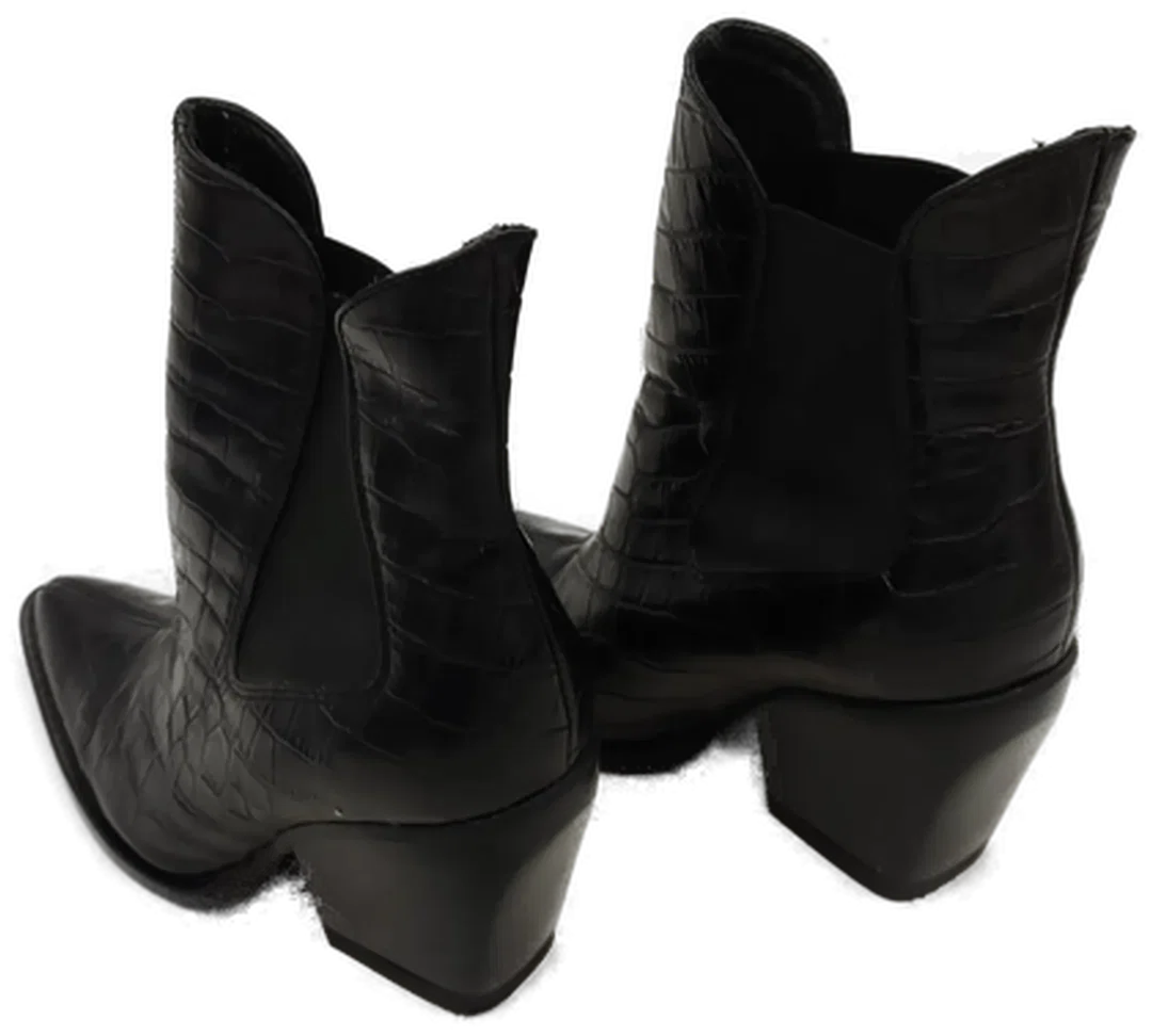 Eva Minge Stiefeletten Schwarz – Bild 2