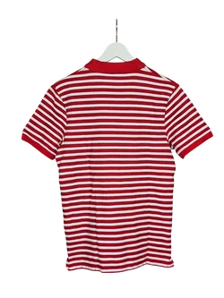 NIKE Herren Polo-Shirt, rot-weiß - Gr. M – Vorschau 2