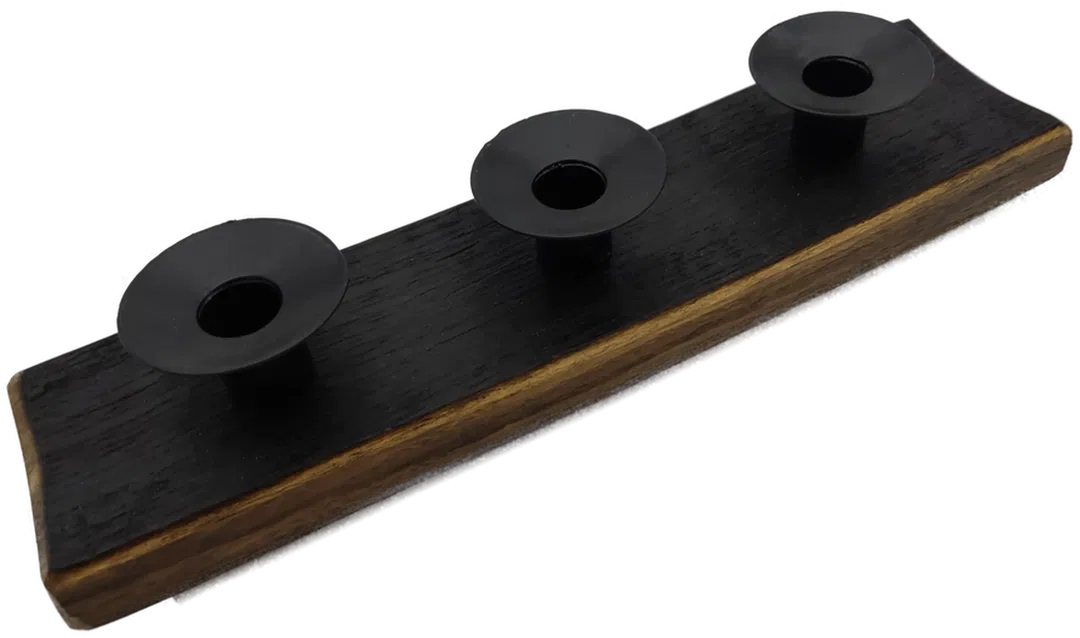 Kerzenständer aus altem Weinfass - Bild 2