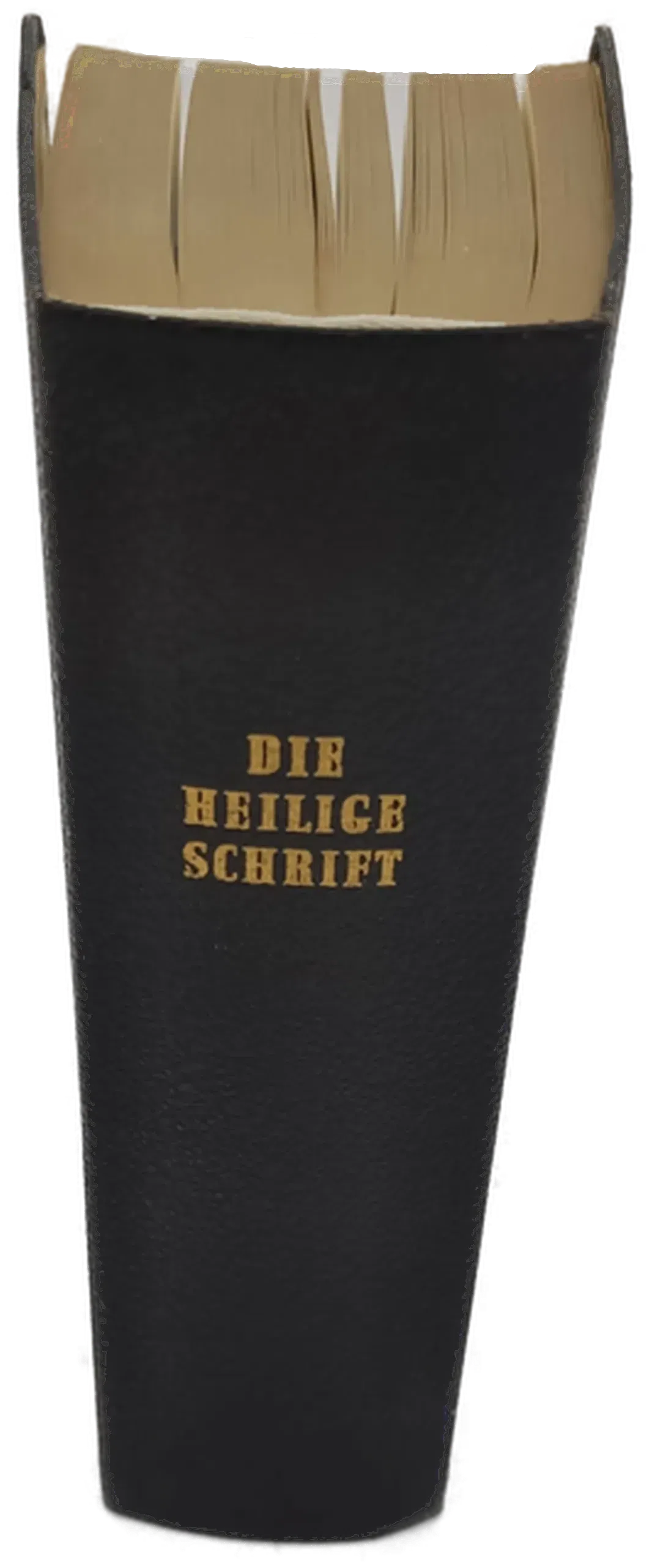 Buch Die Heilige Schrift, Bibel von 1973 schwarz mit Goldrand - Bild 2