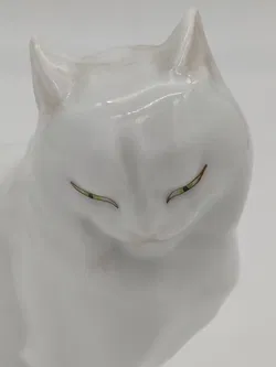 Vintage Herend Porzellan Katze - handbemalt - Bild 2