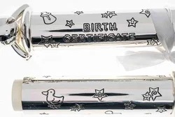 Twinkle Twinkle Silverplated Geburts-Urkundenstab - Bild 6