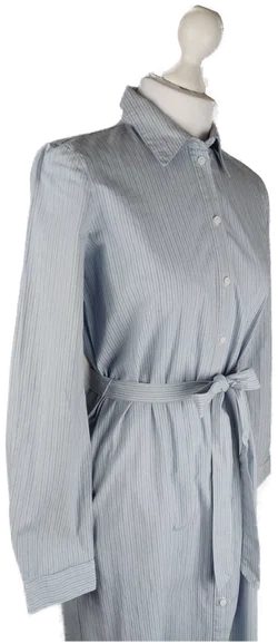 Esprit Hemdblusenkleid Gestreift S | Leicht & Zeitlos - Bild 4