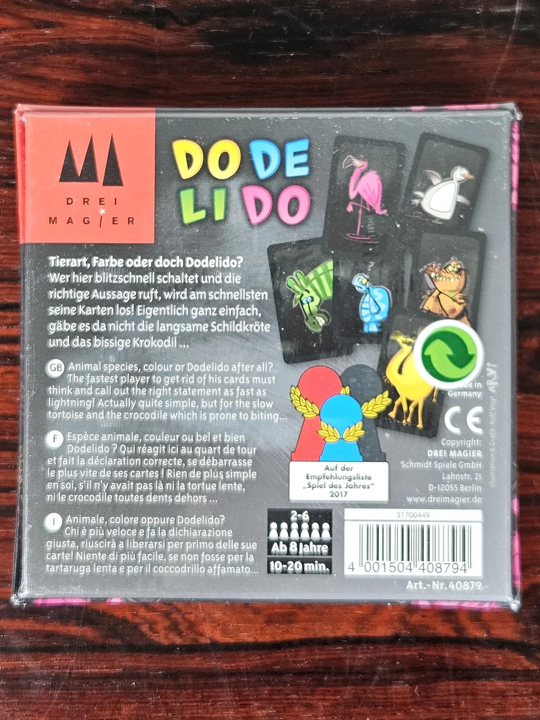 DO DE LI DO - Gesellschaftsspiel -  DREI MAGIER – Bild 2