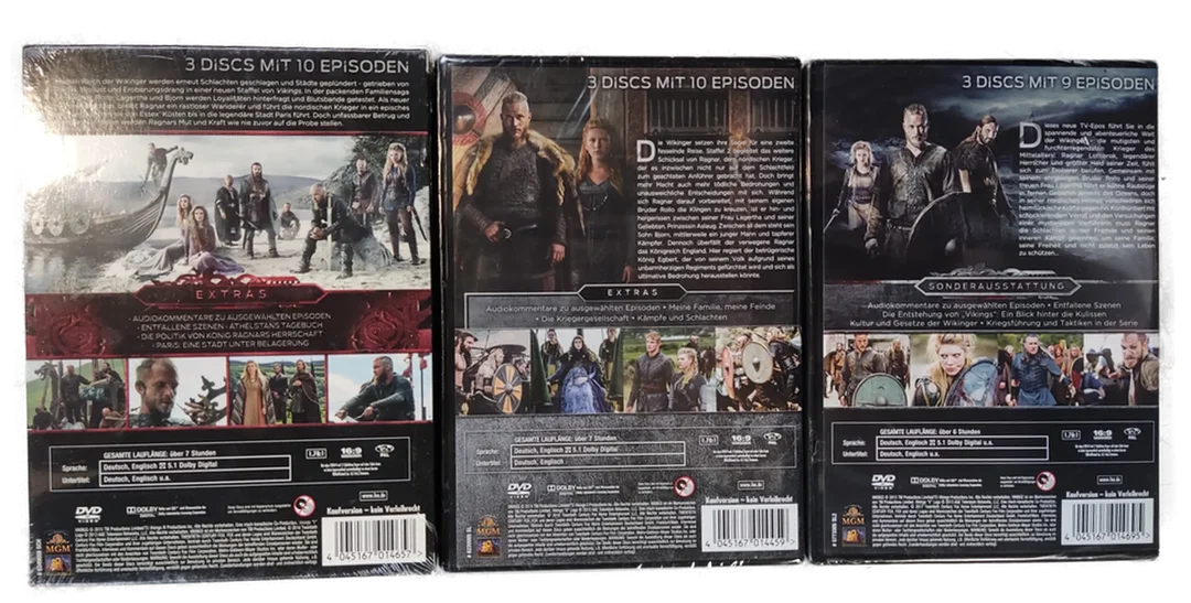 DVD - Vikings Staffel 1+2+3 – Bild 2