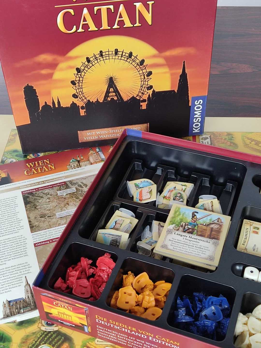 Wien Catan - Gesellschaftsspiele - KOSMOS – Bild 4