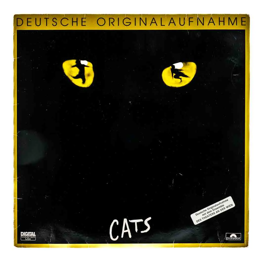 VINYL: Andrew Lloyd Webber "CATS", Inszenierung: Peter Weck, Theater an der Wien, deutsche Originalaufnahme – Bild 2