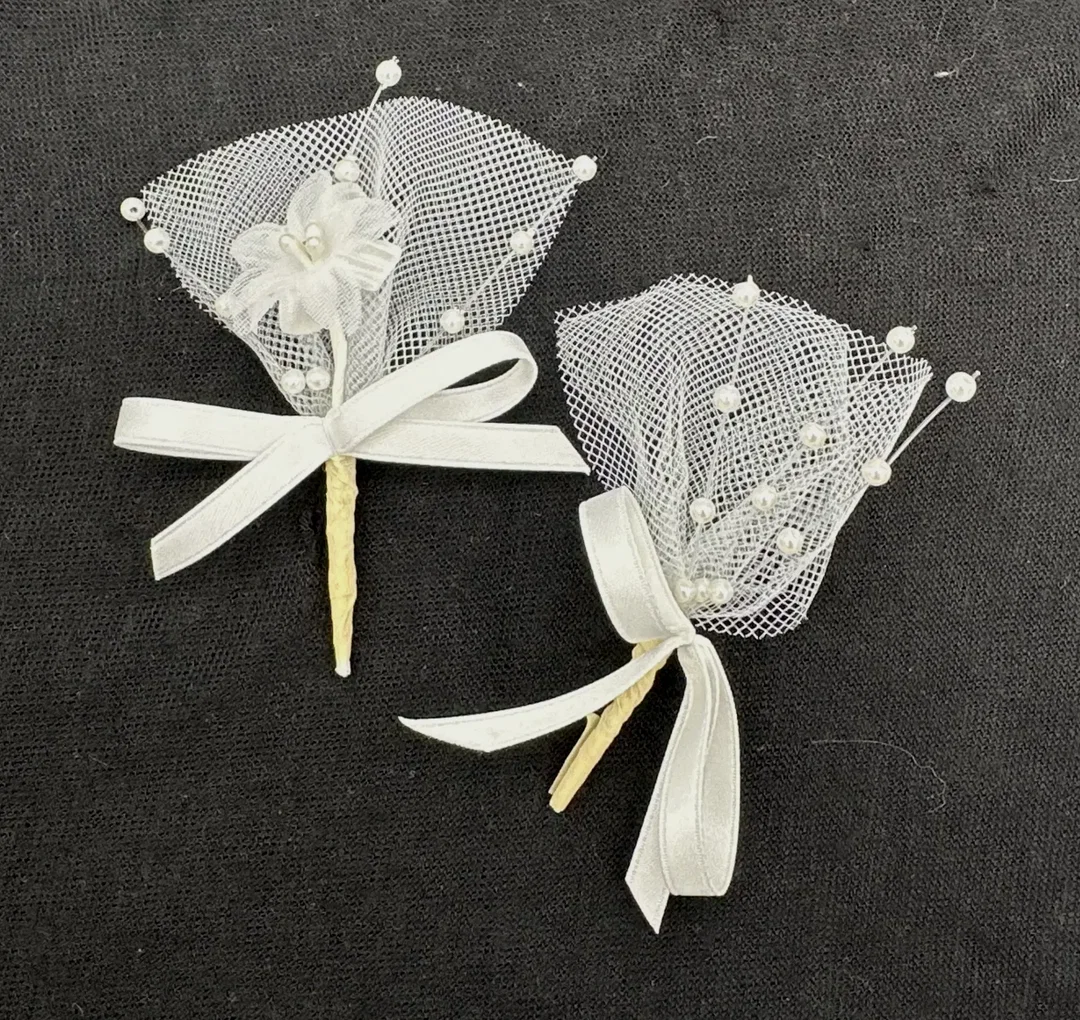 Hochzeitsanstecker - Konvolut – Bild 2
