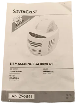 Eismaschine, Silver Crest, Neu - Bild 5