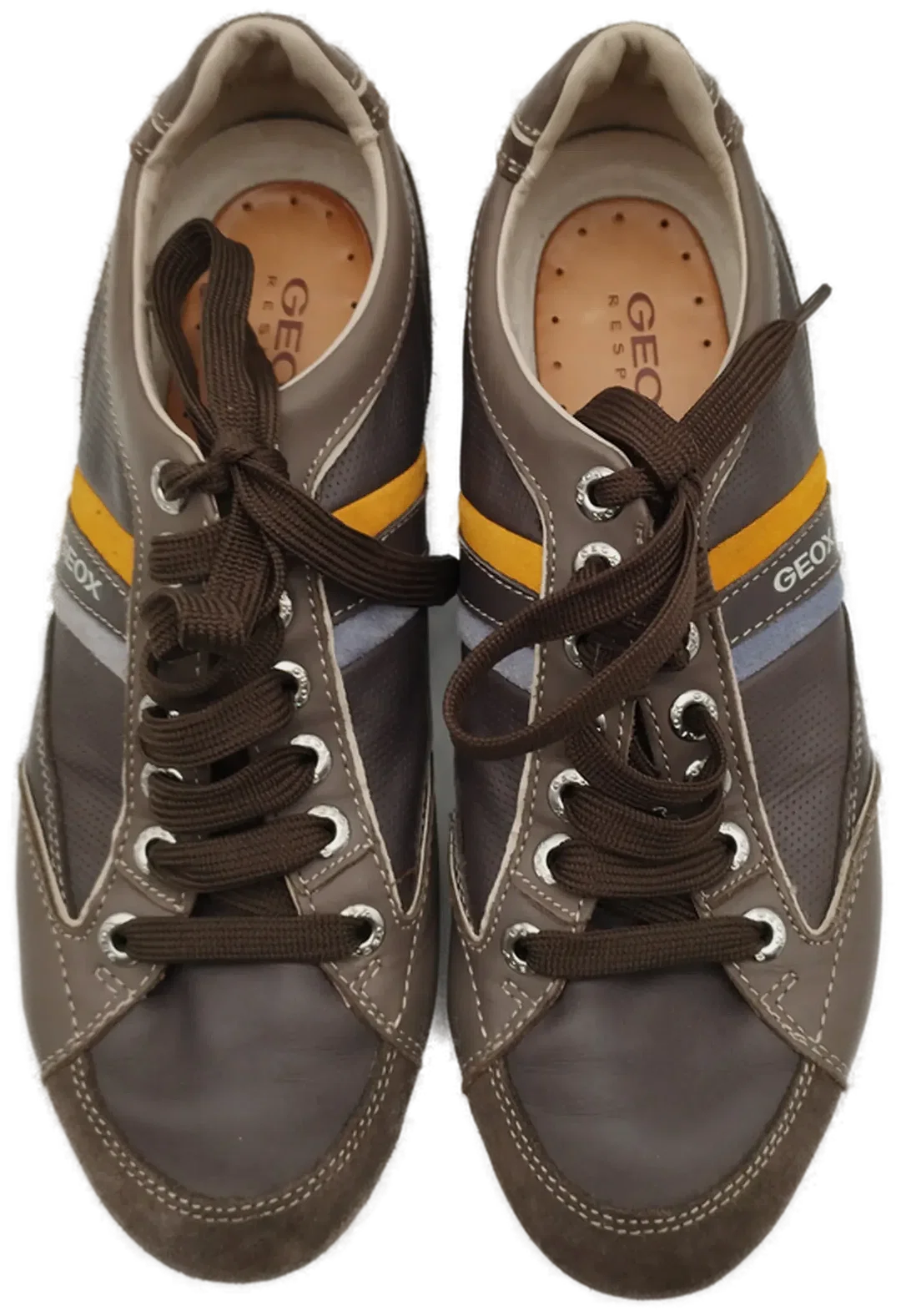Sneaker Geox Leder Herren Gr. 43 | City-Allrounder – Bild 2
