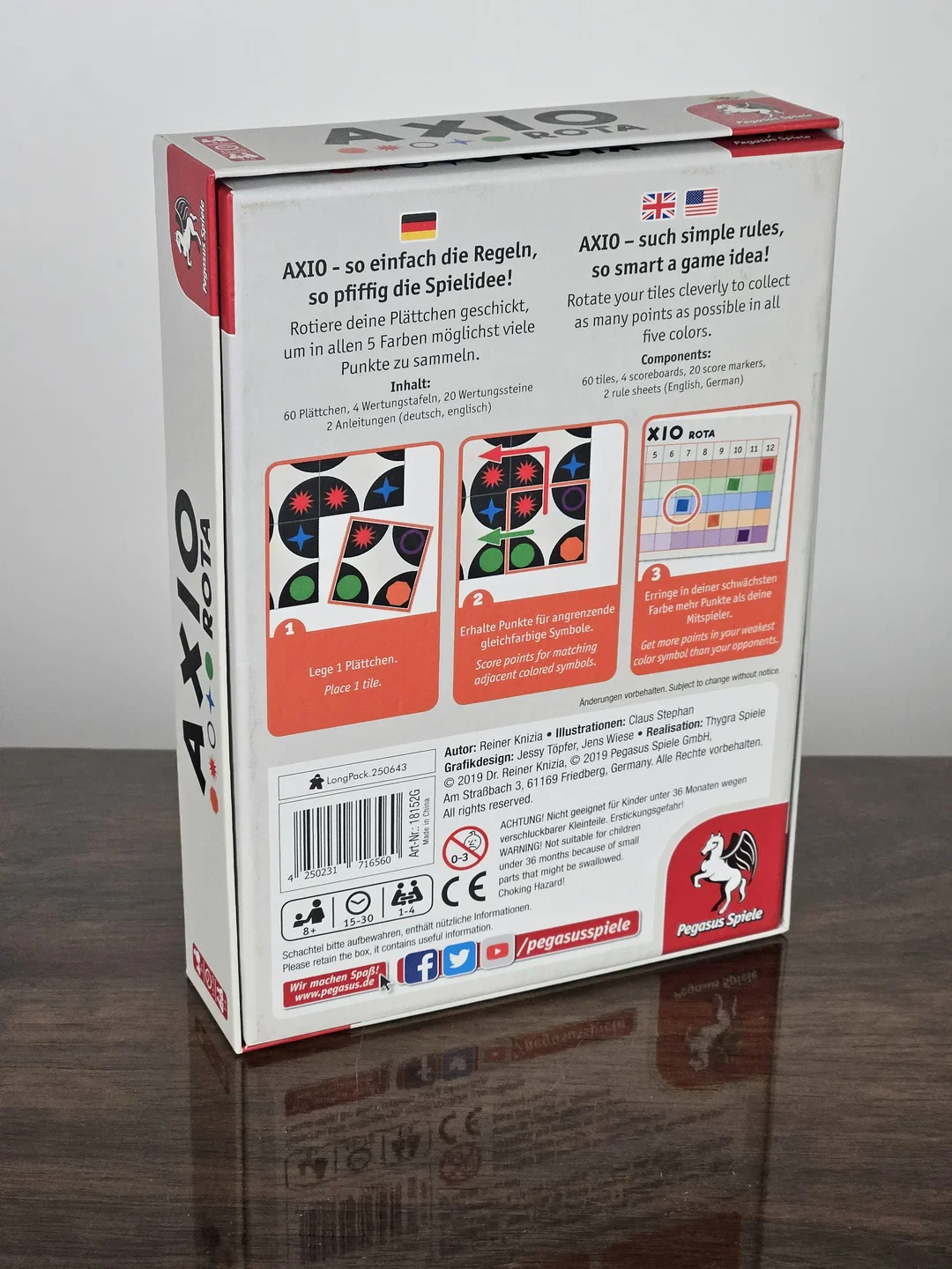 AXIO ROTA - Gesellschaftspiel - Pegasus Spiele – Bild 2