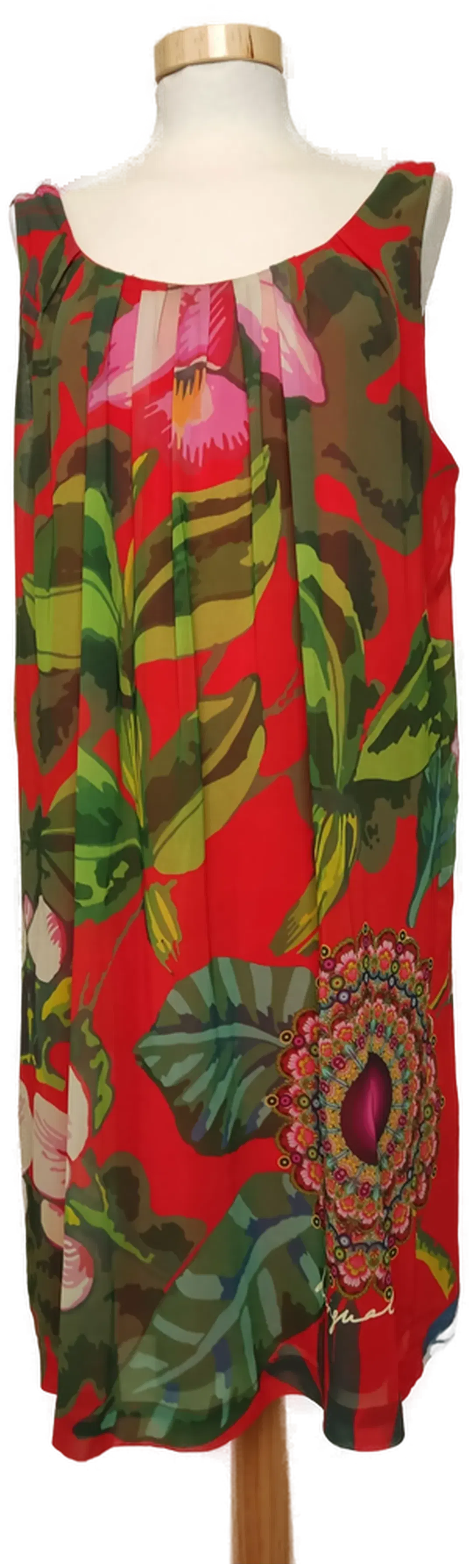 Desigual Damen Kleid rot/bunt Gr. 44 - Bild 1