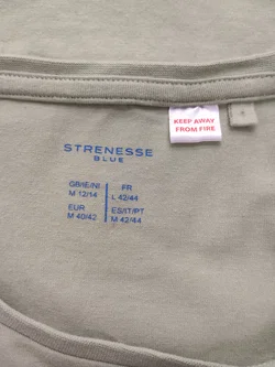 Damen T-Shirt Strenesse Baumwolle Größe 42 | Zeitloser Casual – Vorschau 5