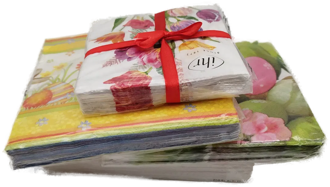 4er SET Servietten - Ostern / Originalverpackt - Bild 4