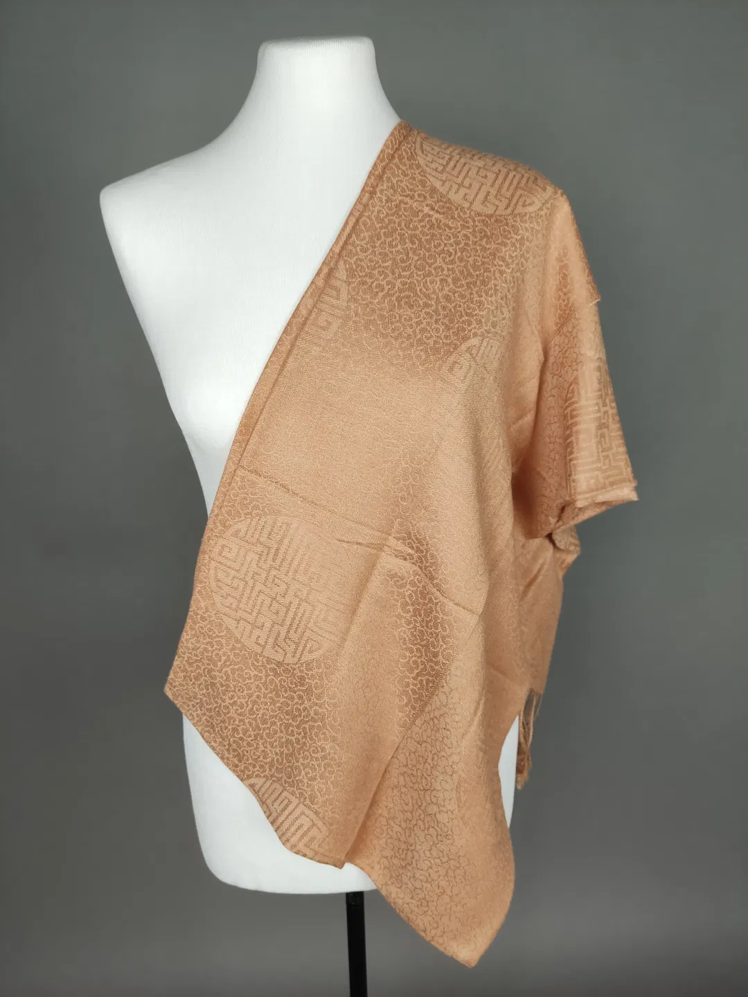 Damen Schal goldfarben - Bild 4