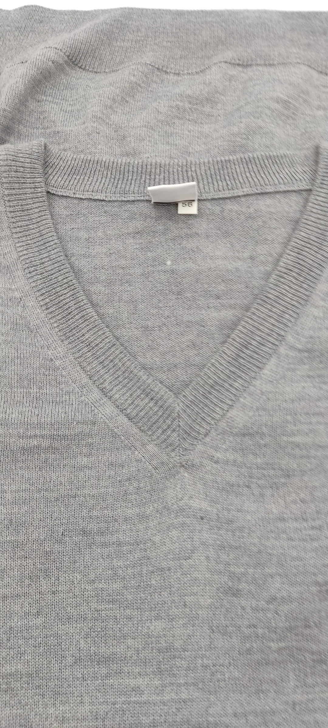 Thomas Lloyd Herren Strickpullover grau Gr. 56 – Bild 6