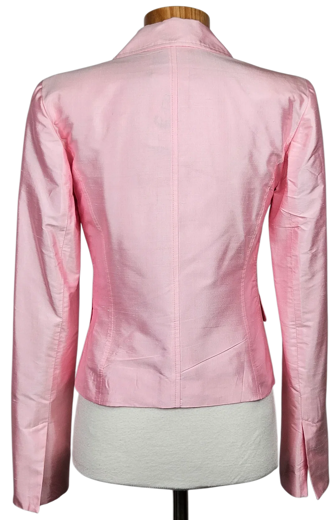 AMRANY Fashion Damen Seidenblazer, rose - Gr. S – Bild 4