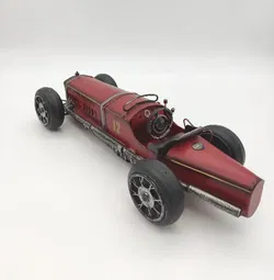 Deko Oldtimer Rennauto - Bild 4