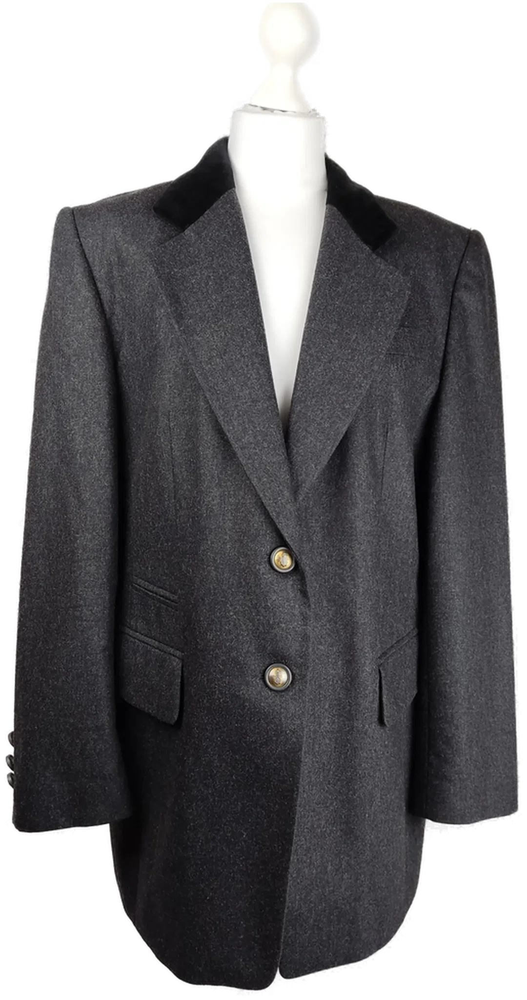 Schurwollblazer Basler Damen Gr. 40 | Zeitloser Klassiker/ professionell gereinigt - Bild 4