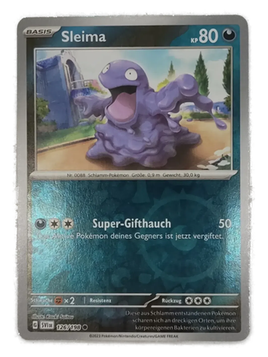  Pokémon Sammelkarte Phase2 Sleima Basis - Bild 1