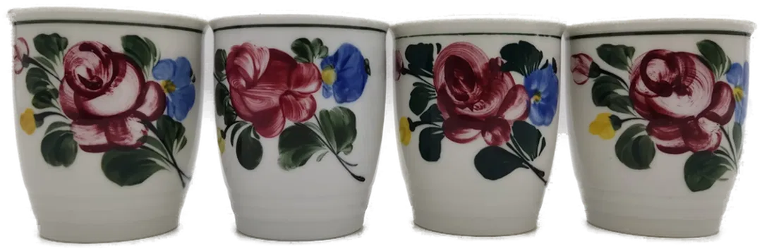 Lilien Porzellan Becher 