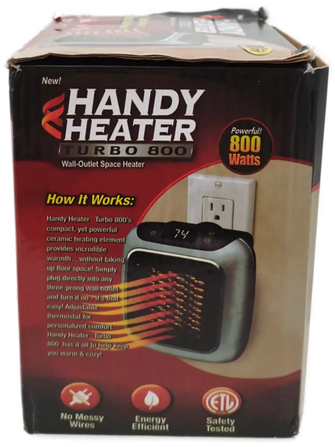 Wandheizer, Turbo 800 Watt  - Bild 1