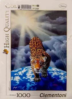 Clementoni High Quality Collection Puzzle „Leopard auf der Erde“ 1000 Teile OVP – Vorschau 1